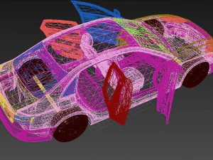 Audi A4 3D Model