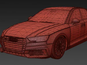Audi A4 3D Model