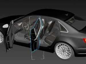 Audi A4 3D Model