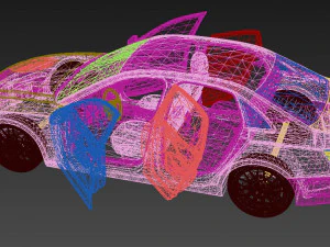 Audi A4 3D Model