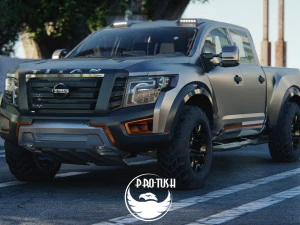 Nissan Titan 2017 3D Model