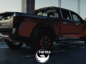 Nissan Titan 2017 3D Model