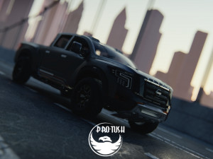 Nissan Titan 2017 3D Model
