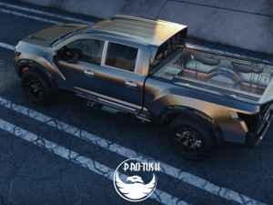 Nissan Titan 2017 3D Model