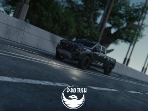 Nissan Titan 2017 3D Model