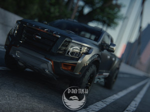 Nissan Titan 2017 3D Model