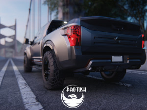 Nissan Titan 2017 3D Model