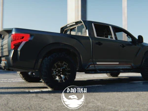 Nissan Titan 2017 3D Model
