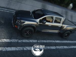 Nissan Titan 2017 3D Model