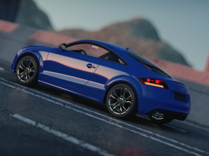 Audi Tts 3D 模型