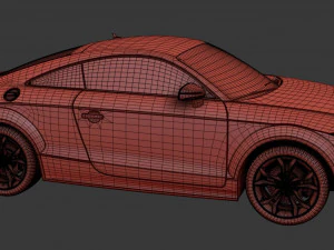 Audi Tts 3D Model