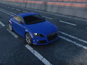 Audi Tts 3D 模型
