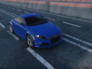 Audi Tts 3D Model