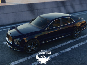 Bentley mulsanne speed 2017 Modelo 3D