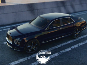 Bentley mulsanne speed 2017 3D Model