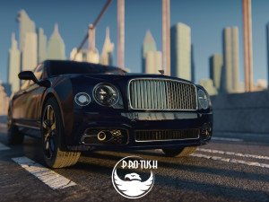 Bentley mulsanne speed 2017 Modelo 3D