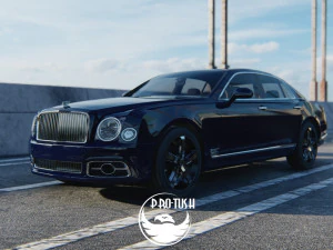 Bentley mulsanne speed 2017 3D Model