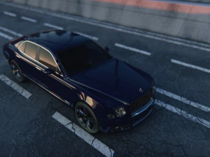 Bentley mulsanne speed 2017 3D Model