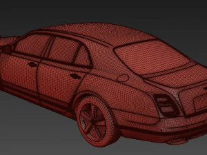 Bentley mulsanne speed 2017 3D Model