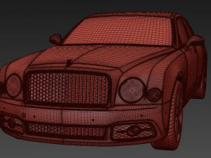 Bentley mulsanne speed 2017 3D Model