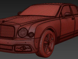 Bentley mulsanne speed 2017 3D Model