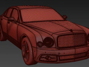 Bentley mulsanne speed 2017 3D Model