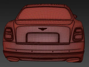 Bentley mulsanne speed 2017 3D Model