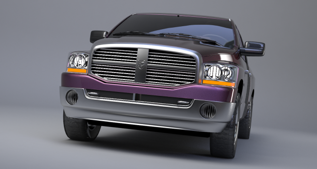 Dodge ram Modelo 3D .c4d .max .obj .3ds .fbx .stl .blend 