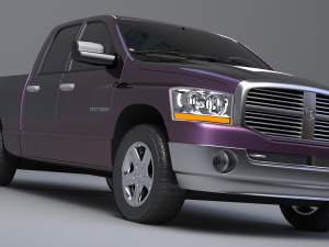 Dodge ram Modelo 3D