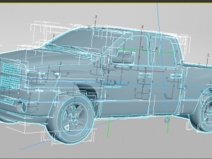 Dodge ram Modelo 3D
