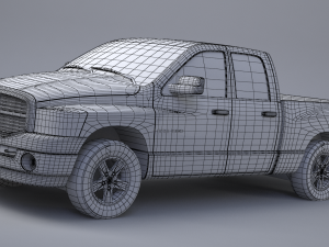 Dodge ram Modelo 3D
