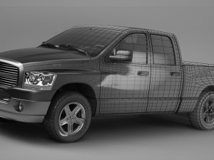 Dodge ram Modelo 3D
