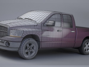 Dodge ram Modelo 3D