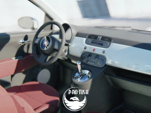 Fiat 500 2016 3D Model
