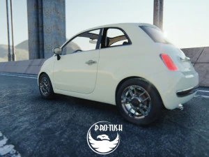 Fiat 500 2016 3D Model