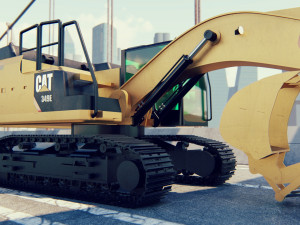 Caterpillar 349E 3D Модель