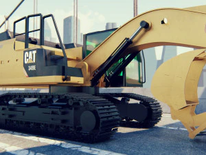 Caterpillar 349E 3D Model