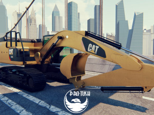Caterpillar 349E 3D Модель
