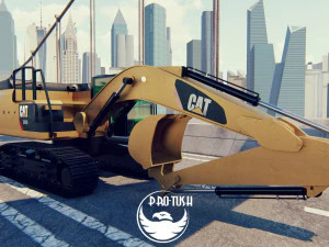 Caterpillar 349E 3D Model