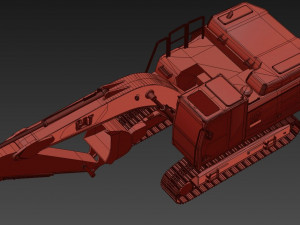 Caterpillar 349E 3D Модель