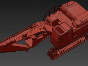 Caterpillar 349E 3D Model
