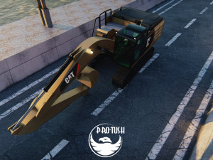Caterpillar 349E 3D Модель