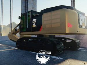 Caterpillar 349E 3D Model