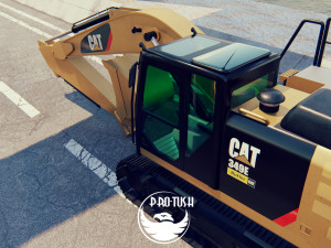 Caterpillar 349E 3D Модель