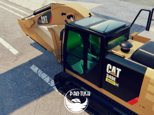 Caterpillar 349E 3D Model
