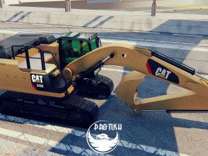 Caterpillar 349E 3D Модель