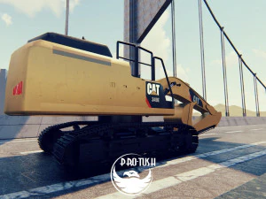 Caterpillar 349E 3D Model