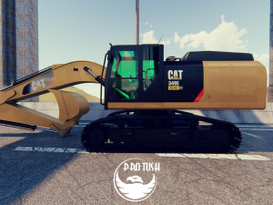 Caterpillar 349E 3D Модель