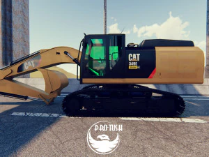 Caterpillar 349E 3D Model