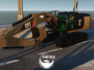 Caterpillar 349E 3D Модель